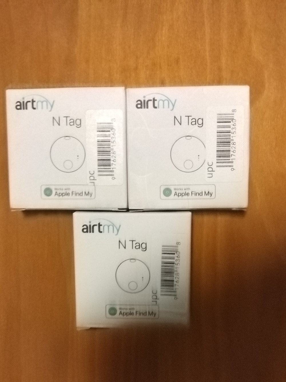 airtmy N Tag - Black (3-Pack)